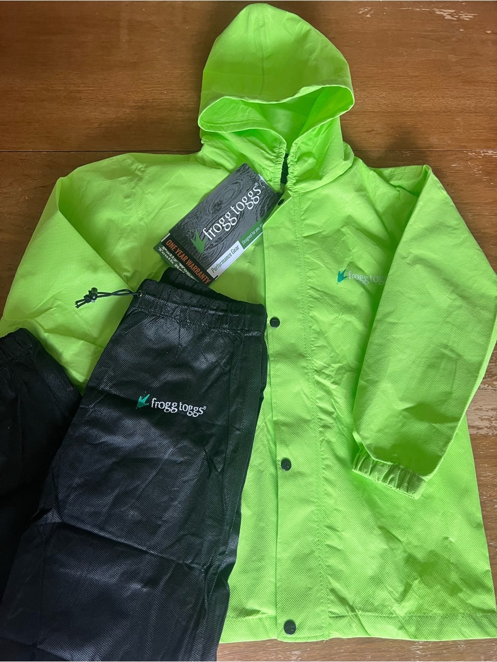 Frogg Toggs Kids Waterproof Rain Suit, Jacket & Pants set